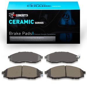Nissan XTerra Brake Pads - Front - R1 Concepts - Ceramic - `00-`24